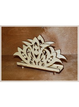 Intra απο ξύλο plywood 3mm-4mm πάχος - Διακοσμητική επιτραπέζια θήκη για χαρτοπετσέτα 4mm Δίασταση 30x30 cm Intraeaxys-078yr85o