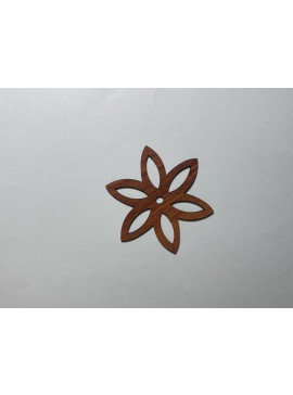 Intra απο ξύλο plywood 3mm-4mm πάχος - Ημιτελής ξύλινη κοπή λουλουδιών για χειροτεχνία Δίασταση 30x30 cm Intraeaxys-91jdgx81