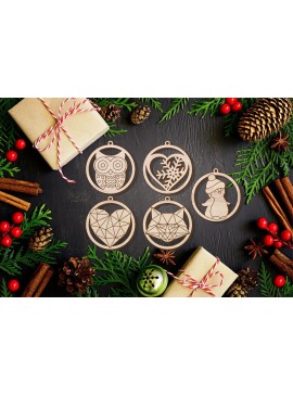 Intra απο ξύλο plywood 3mm-4mm πάχος - Ng Igrushki Podarok Δίασταση 30x30 cm Intraeaxys-pokkpkoj