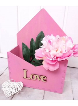 Intra απο ξύλο plywood 3mm-4mm πάχος - Φάκελος Flower Box Δίασταση 30x30 cm Intraeaxys-r7vmw9l7