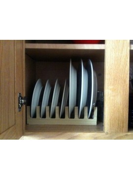 Intra απο ξύλο plywood 3mm-4mm πάχος - Πιατοθήκη Δίασταση 30x30 cm Intraeaxys-6o32zr1n