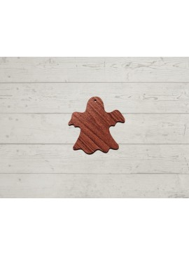 Intra απο ξύλο plywood 3mm-4mm πάχος - Κενό ξύλινο κόψιμο αποκριών σε σχήμα φαντάσματος Δίασταση 30x30 cm Intraeaxys-078yzvjo