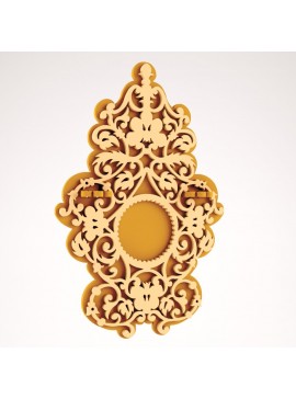 Intra απο ξύλο plywood 3mm-4mm πάχος - Ράφι πλαισίου Δίασταση 30x30 cm Intraeaxys-67w8d372