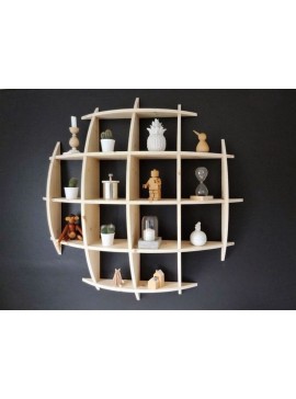 Intra απο ξύλο plywood 3mm-4mm πάχος - Ράφι Massironi 8mm Δίασταση 30x30 cm Intraeaxys-eo4grwoj