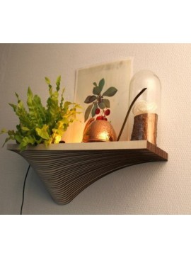 Intra απο ξύλο plywood 3mm-4mm πάχος - Ράφι Gossamer v2 Δίασταση 30x30 cm Intraeaxys-joe3zn76