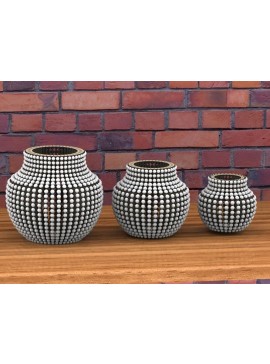 Intra απο ξύλο plywood 3mm-4mm πάχος - Vaso 2 Md Δίασταση 30x30 cm Intraeaxys-qom3er13