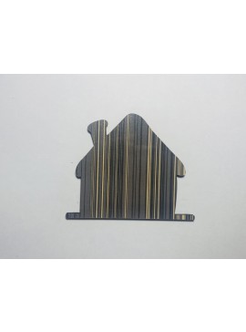 Intra απο ξύλο plywood 3mm-4mm πάχος - Σχήμα αποκοπής ξύλινου σπιτιού Ημιτελές σχήμα ξύλινου σπιτιού Δίασταση 30x30 cm Intraeaxys-ro6yn937