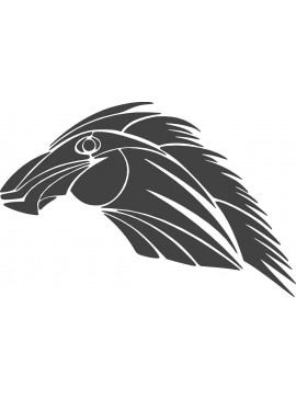 Intra απο ξύλο plywood 3mm-4mm πάχος - Tribal Horse Tattoo Clip Art Δίασταση 30x30 cm Intraeaxys-eoxr6xoz