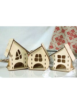 Intra απο ξύλο plywood 3mm-4mm πάχος - Πρότυπο αποθήκευσης φακέλων τσαγιού Δίασταση 30x30 cm Intraeaxys-eoxlvpjo