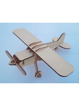 Intra απο ξύλο plywood 3mm-4mm πάχος - Cessna 3d μοντέλο Δίασταση 30x30 cm Intraeaxys-eo4p0doj