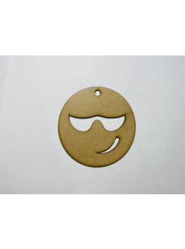 Intra απο ξύλο plywood 3mm-4mm πάχος - Σημάδι Smiley Face Δίασταση 30x30 cm Intraeaxys-eo4qrvg7