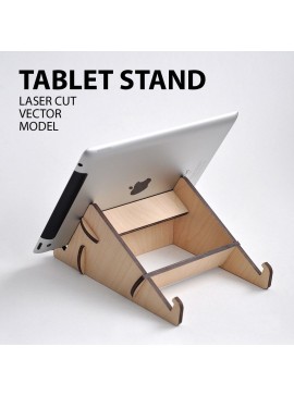Intra απο ξύλο plywood 3mm-4mm πάχος - Tablet Stand ter Project Plan Δίασταση 30x30 cm Intraeaxys-zo9n041k
