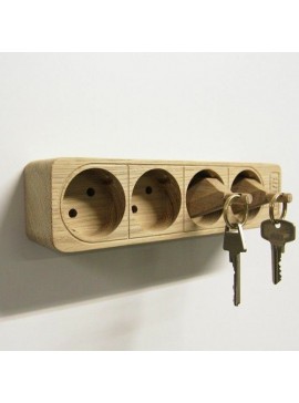 Intra απο ξύλο plywood 3mm-4mm πάχος - Ξύλινη κλειδοθήκη Δίασταση 30x30 cm Intraeaxys-zo9l2yok