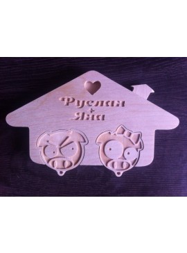 Intra απο ξύλο plywood 3mm-4mm πάχος - Klyuchnitsa Su Δίασταση 30x30 cm Intraeaxys-m1dl3y7k