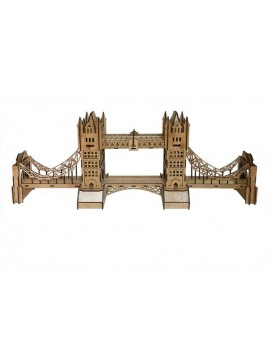 Intra απο ξύλο plywood 3mm-4mm πάχος - Tauerskiy Most Δίασταση 30x30 cm Intraeaxys-6o3x4ron