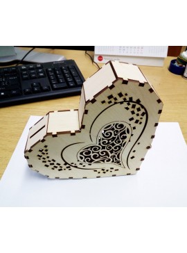 Intra απο ξύλο plywood 3mm-4mm πάχος - Serdtse Kopilka Δίασταση 30x30 cm Intraeaxys-r1zkzp1l