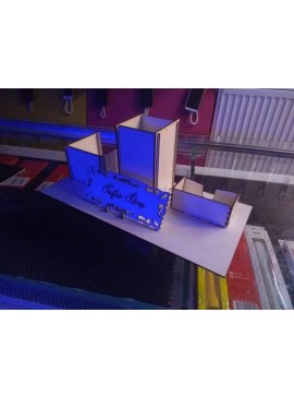 Intra απο ξύλο plywood 3mm-4mm πάχος - Σετ Kalemlik Δίασταση 30x30 cm Intraeaxys-qomyw8o3