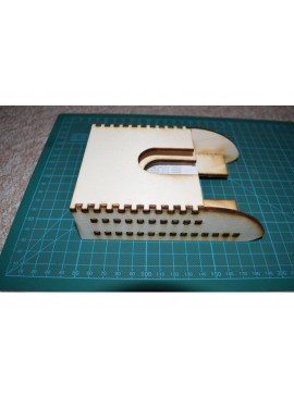 Intra απο ξύλο plywood 3mm-4mm πάχος - Συλλέκτης καρτών έκδοσης Δίασταση 30x30 cm Intraeaxys-e1ge08ol