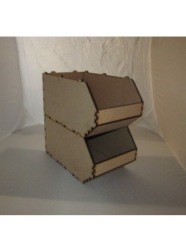 Intra απο ξύλο plywood 3mm-4mm πάχος - Στοιβαζόμενο Linbin 5mm Δίασταση 30x30 cm Intraeaxys-p7ymn8z7