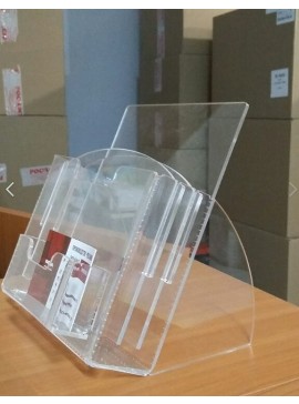 Intra απο ξύλο plywood 3mm-4mm πάχος - Θήκη μπροσούρας γραφείου Δίασταση 30x30 cm Intraeaxys-eo4qz3w7