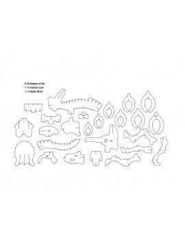 Intra απο ξύλο plywood 3mm-4mm πάχος - Dinosaur 3D Puzzle Δίασταση 30x30 cm Intraeaxys-joe04876