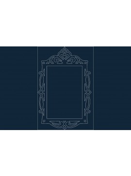 Intra απο ξύλο plywood 3mm-4mm πάχος - Πλαίσιο καθρέφτη ayna Δίασταση 30x30 cm Intraeaxys-0eo4m9oj