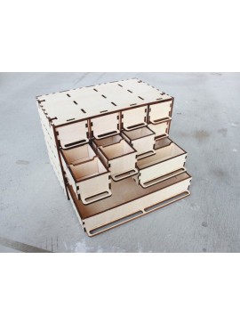 Intra απο ξύλο plywood 3mm-4mm πάχος - Ντουλάπι αποθήκευσης Δίασταση 30x30 cm Intraeaxys-yon0npg7