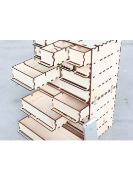 Intra απο ξύλο plywood 3mm-4mm πάχος - Ντουλάπι αποθήκευσης πολλαπλών χρήσεων Δίασταση 30x30 cm Intraeaxys-eo0q9vg1