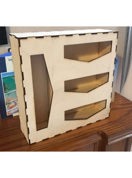 Intra απο ξύλο plywood 3mm-4mm πάχος - Οργανωτής τσάντας αποθήκευσης Δίασταση 30x30 cm Intraeaxys-eo4qgd87