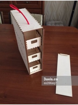 Intra απο ξύλο plywood 3mm-4mm πάχος - Αρχείο PDF Wood Storage Box Δίασταση 30x30 cm Intraeaxys-eo206xq7