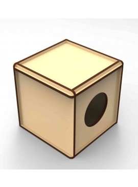 Intra απο ξύλο plywood 3mm-4mm πάχος - Κουνέλι Κουτί Δίασταση 30x30 cm Intraeaxys-e1gkg5xo