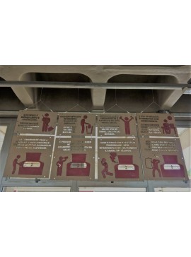 Intra απο ξύλο plywood 3mm-4mm πάχος - Πίνακες Πληροφοριών Δίασταση 30x30 cm Intraeaxys-qomm02ko