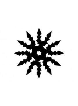 Intra απο ξύλο plywood 3mm-4mm πάχος - Snowflake Digital Cut Δίασταση 30x30 cm Intraeaxys-6o3vqp7n