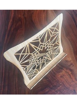 Intra απο ξύλο plywood 3mm-4mm πάχος - Βάση εγγραφής "Now Playing". Δίασταση 30x30 cm Intraeaxys-6o38yvj1