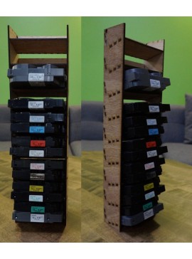 Intra απο ξύλο plywood 3mm-4mm πάχος - Θήκη ταινίας Brother TZe Δίασταση 30x30 cm Intraeaxys-ro6yg3n7