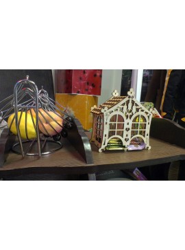 Intra απο ξύλο plywood 3mm-4mm πάχος - Ξύλινη θήκη για φακελάκια τσαγιού Δίασταση 30x30 cm Intraeaxys-6o3y9jk7