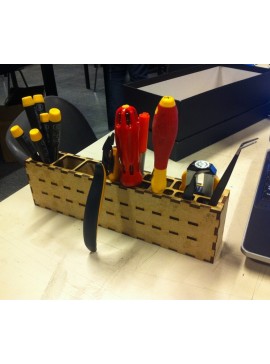 Intra απο ξύλο plywood 3mm-4mm πάχος - Organizer θήκης εργαλείων Δίασταση 30x30 cm Intraeaxys-eo4qgrw7