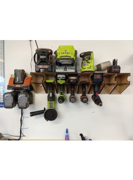 Intra απο ξύλο plywood 3mm-4mm πάχος - Θήκη τρυπανιού Δίασταση 30x30 cm Intraeaxys-qomm3kko