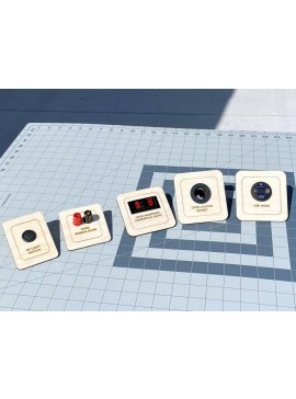 Intra απο ξύλο plywood 3mm-4mm πάχος - Πρότυπα τοποθέτησης ηλεκτρονικών εξαρτημάτων Δίασταση 30x30 cm Intraeaxys-p7ymqvp7