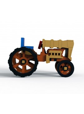 Intra απο ξύλο plywood 3mm-4mm πάχος - Παιχνίδι τρακτέρ 4mm Δίασταση 30x30 cm Intraeaxys-d1lvqlgo