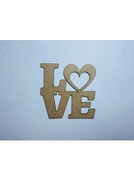 Intra απο ξύλο plywood 3mm-4mm πάχος - Love Heart Wood Shape For Craft Δίασταση 30x30 cm Intraeaxys-eo0qdj91