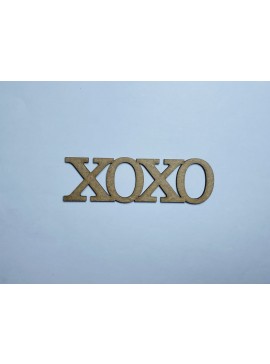 Intra απο ξύλο plywood 3mm-4mm πάχος - Ξύλινο κόψιμο Xoxo Δίασταση 30x30 cm Intraeaxys-51rrm431