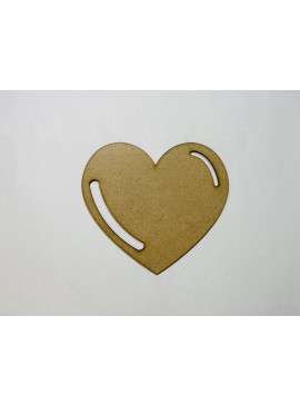 Intra απο ξύλο plywood 3mm-4mm πάχος - Ξύλινη κοπή καρδιάς Δίασταση 30x30 cm Intraeaxys-eo4q6n97