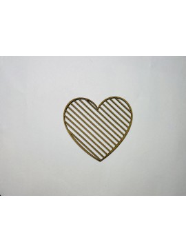 Intra απο ξύλο plywood 3mm-4mm πάχος - Καρδιά Ξύλο κοπής Ημιτελές Ξύλινο σχήμα καρδιάς Δίασταση 30x30 cm Intraeaxys-075yek3o