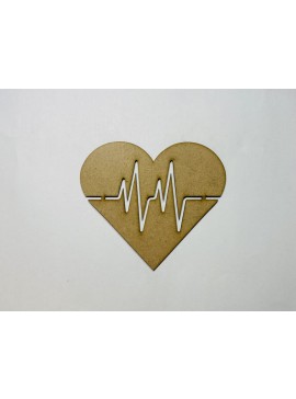 Intra απο ξύλο plywood 3mm-4mm πάχος - Σχήμα κοπής χωρίς χτύπημα καρδιάς Δίασταση 30x30 cm Intraeaxys-eo20dzl7