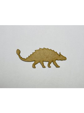 Intra απο ξύλο plywood 3mm-4mm πάχος - Ξύλινο Ankylosaurus Cutout Wood Ankylosaurus Shape Δίασταση 30x30 cm Intraeaxys-67wl2921