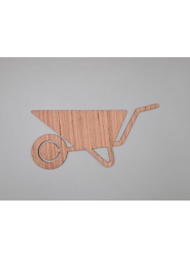 Intra απο ξύλο plywood 3mm-4mm πάχος - Ξύλινο καρότσι ημιτελές σχήμα αποκοπής Δίασταση 30x30 cm Intraeaxys-075y0p8o