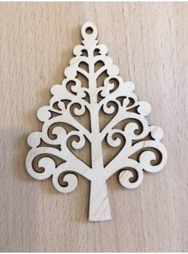 Intra απο ξύλο plywood 3mm-4mm πάχος - Igrushki Fanera Novy God 2 Δίασταση 30x30 cm Intraeaxys-eo4ev97j