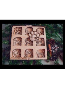 Intra απο ξύλο plywood 3mm-4mm πάχος - Igrushki I Korobka Δίασταση 30x30 cm Intraeaxys-91j4vp1m