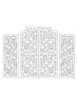 Intra απο ξύλο plywood 3mm-4mm πάχος - Μοτίβο οθόνης με δικτυωτό πλέγμα Δίασταση 30x30 cm Intraeaxys-91jzg4om